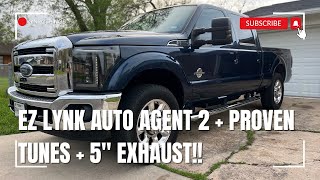 67 Powerstroke Muffler DELETE EZ Lynk Proven Tunes 5quot exhaust and more [upl. by The61]