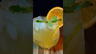 Refreshing Orange Mojito🍹🌈 shorts shortsfeed asmrsounds [upl. by Aehta180]