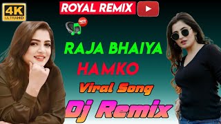 RAJA BHAIYA 🎶 HARD BASS EXPLOSION  JBL SOUND SYSTEM REMIX BY ROYAL REMIX 🎛️ [upl. by Ravi]