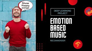 Emotion based music  ai  deep learning project  with code  ml project [upl. by Naesar684]