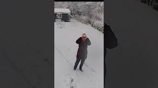 sne snow julvedlammefjorden jul christmas short shortvideo sommerhus natur [upl. by Johathan]