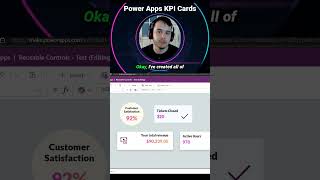 Quick and Easy KPI Cards for Power Apps [upl. by Ettenim921]