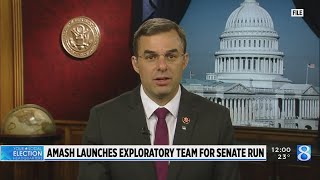 Former Rep Justin Amash launches exploratory committee for MI Senate bid [upl. by Theodoric588]