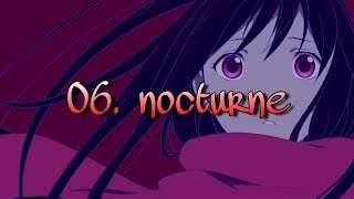 Noragami ノラガミ Aragoto OST  06 nocturne [upl. by Ody630]