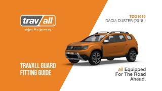 Dacia Duster 2018  TDG1616  Travall Guard Fitting Guide [upl. by Dayle]