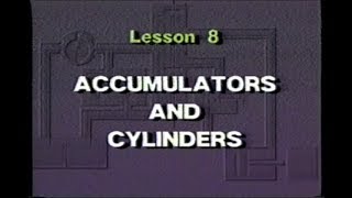 1970s TelATrain Series Accumulators and Cylinders Lesson 08 [upl. by Halladba216]