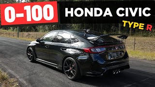 2023 Honda Civic Type R review 0100 14 mile amp engine sound [upl. by Zimmermann326]