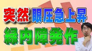 突然眼圧が上がる緑内障発作とは何か？ [upl. by Taryn108]