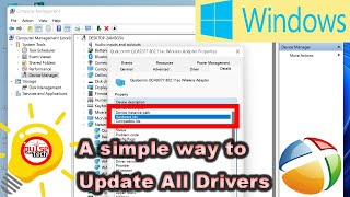 A simple way to update all drivers in Windows 81011 [upl. by Akinorev]