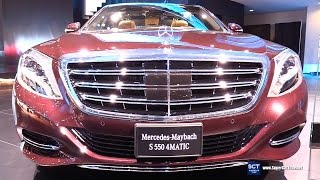 2017 MercedesMaybach S550 4Matic  Exterior and Interior Walkaround  2017 Detroit Auto Show [upl. by Adnuahs]