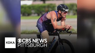 Belle Vernon native earns ninthplace triathlon finish at 2024 Paralympics [upl. by Eiznekam779]