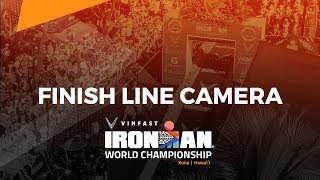 Finish Line Camera  2023 VinFast IRONMAN World Championship Kona [upl. by Roti]