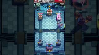 ICE SPIRIT AND EVO MEGA KNIGHT INTERECTION clashroyale [upl. by Eiclek]