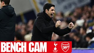 BENCH CAM  Tottenham Hotspur vs Arsenal 02  All the reactions and celebrations from the NLD [upl. by Narruc]