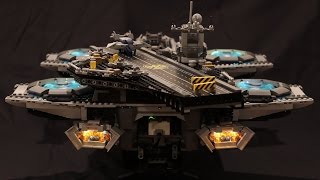 PFx Brick Demo  The SHIELD Helicarrier [upl. by Chucho]