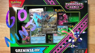 Pokémon Shrouded Fable Opening Greninja EX BOX [upl. by Luella]