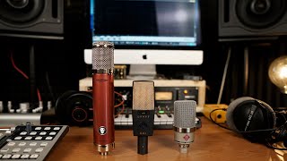 Avantone CV12 BLA vs AKG C414 XLII vs Neumann TLM 102 Vocal Test [upl. by Brader]