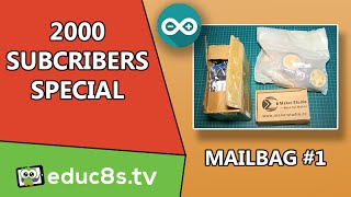 2000 Subscribers Special Mailbag 1 GPS Shield Motor Shield Robot DIY MINI MP3 [upl. by Anastassia]