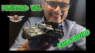 TIGER MODEL 135 PANHARD VBL FULL BUILD VIDEO PLAMO BUILD [upl. by Ateuqal]