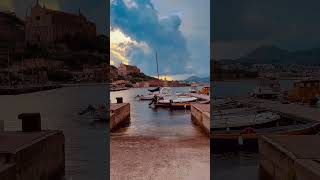 Tyrrhenian Sea 🇮🇹 Gaeta Italy 🐟travel travelling visititaly🇮🇹 [upl. by Hegyera]