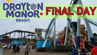 Drayton Manor Final day of the Season 2024 [upl. by Hamo]