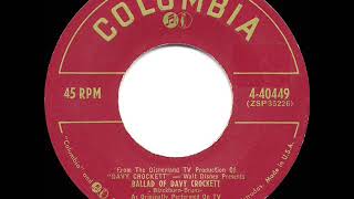 1955 HITS ARCHIVE Ballad Of Davy Crockett  Fess Parker [upl. by Nnor413]