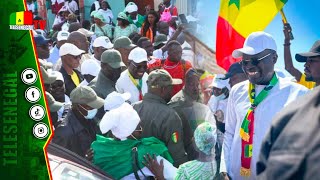 Khalifa Ababacar Sall accueilli en grand pompe par une foule acquise à JOAL [upl. by Anial872]