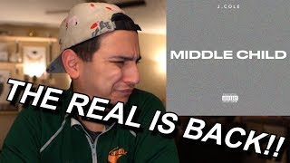 MIDDLE CHILD  J COLE  REACTION BREAKDOWN THE HYPE IS REAL [upl. by Chancellor963]