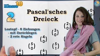 Pascal Dreieck  Klasse 10 ★ Übung 2 [upl. by Llevel534]