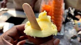 KESAR PISTA MALAI KULFI  KOLKATA STREET FOOD  BEST SUMMER KULFI ICE CREAM [upl. by Belcher]