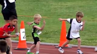 Judds EPPING Little Athletics u6 60m run [upl. by Sharman931]