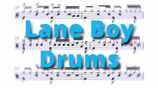 Lane Boy  Twenty One Pilots  Drums Sheet Music [upl. by Suivat996]