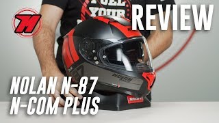 REVIEW Nolan N87 NCom Plus ¿el mejor casco sport touring de su segmento [upl. by Feinleib831]