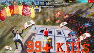 ۹۹ kill Grandmaster Lobby RankPush  Solo Vs Squad Rush Gameplay With Voiceover 📲  iPhone 14 [upl. by Balliett]