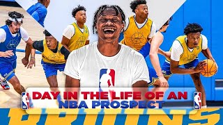 Day in the life of a D1  Nba Prospect UCLAS Jaylen Clark Shows Summer Workouts [upl. by Callas508]