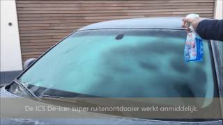 ICS Deicer ruitenontdooier  autoruiten ijsvrij maken [upl. by Cirek885]