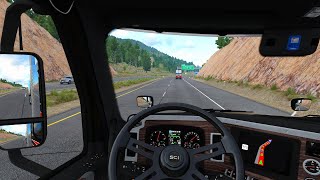 Western Star 49X con Sonido Realista  American Truck Simulator RUTA EN LA CORDILLERA AMERICANA [upl. by Powell]