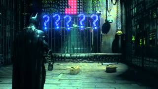 Batman Arkham Knight Riddler Challenge 3 Riddletorium [upl. by Arbmik]