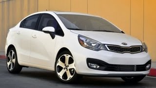 2012 Kia Rio Sedan Review 16 L 4Cylinder [upl. by Fabriane]