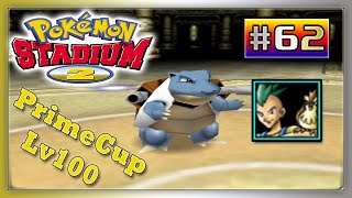 Pokémon Stadium 2 N64  PrimeCup Lv100  Battle 3  Adam 62 [upl. by Celestine]