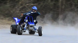 YAMAHA BANSHEE 350 FULL SPEED SHREDDING Headphones Highly Recommended [upl. by Hellah114]