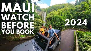 Maui Hawaii Travel Guide 2024  9 Tips for THE BEST Maui Vacation [upl. by Novaelc731]