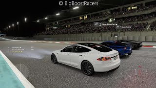 Forza Motorsport 6 Tesla P85D Drag Racing  Aventador amp F12 Berlinetta [upl. by Katee692]