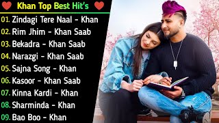 Khan Saab Superhit Punjabi Songs  NonStop Punjabi Jukebox  Best Of Khan Saab Khan Saab Sad Songs [upl. by Tallou]