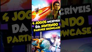 Os MELHORES JOGOS anunciados na NINTENDO DIRECT PARTNER SHOWCASE nintendo nintendoswitch switch [upl. by Genet]