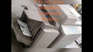 Canon IR Advance 6265  45 mil pesos [upl. by Ymia]