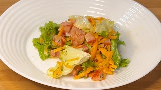 “LA MEJOR Ensalada Casera ¡FRESCA y DELICIOSA”😋 [upl. by Madea]