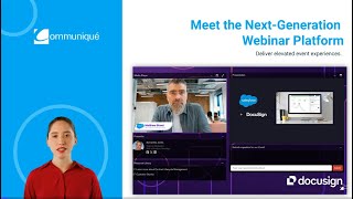 Communique Webinar Platform overview [upl. by Gothard]