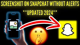 How to Take a Screenshot on Snapchat Without Notifying the Sender  2024 [upl. by Aniluj924]