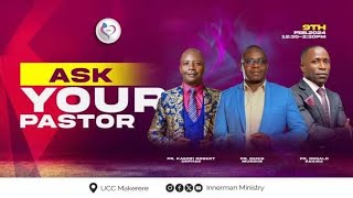 ASK YOUR PASTOR  LIVE  INNER MAN MINISTRIES UCC KASUBI [upl. by Demitria]